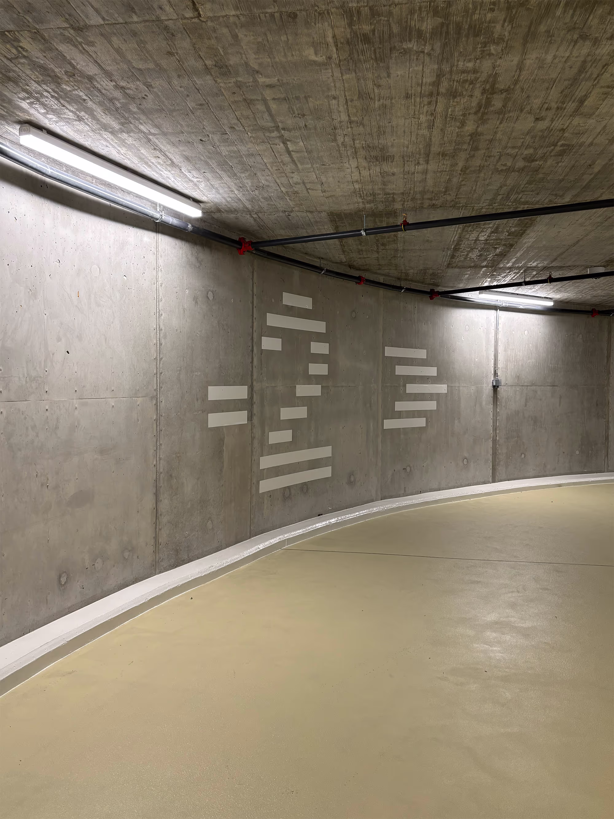 Numérotation signalétique vers l'étage -2