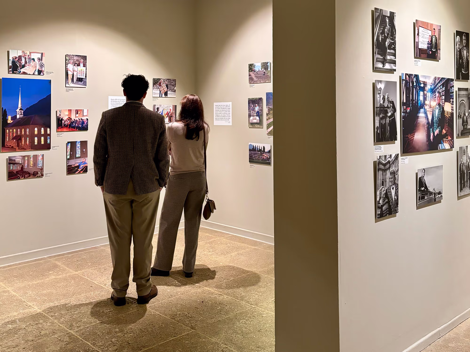 Photo de l'exposition "Léonard Gianadda - Hommage en photographies"