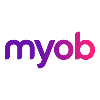 MYOB accounting software logo – platform supported in Lynk Global bookkeeping services