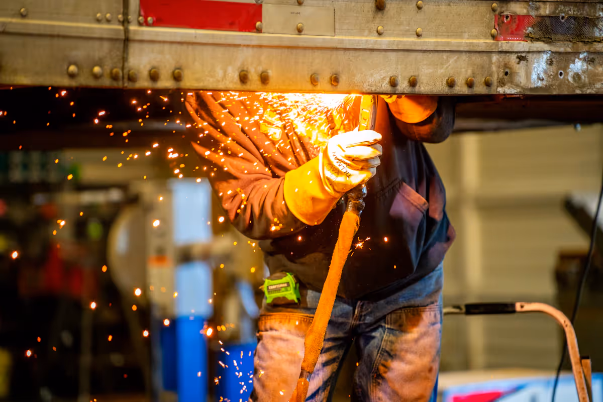 Truck welding and fabrication services