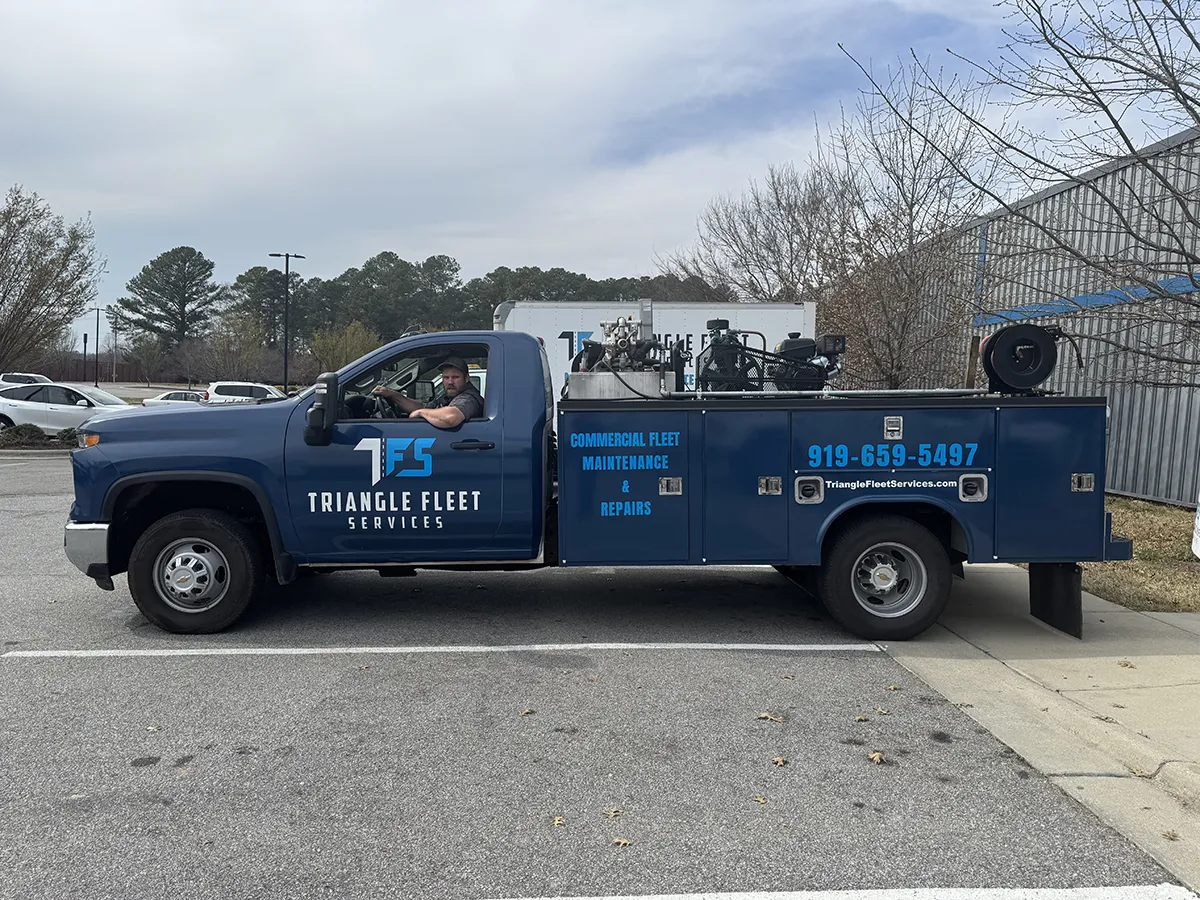 Mobile truck repair service in Raleigh, NC