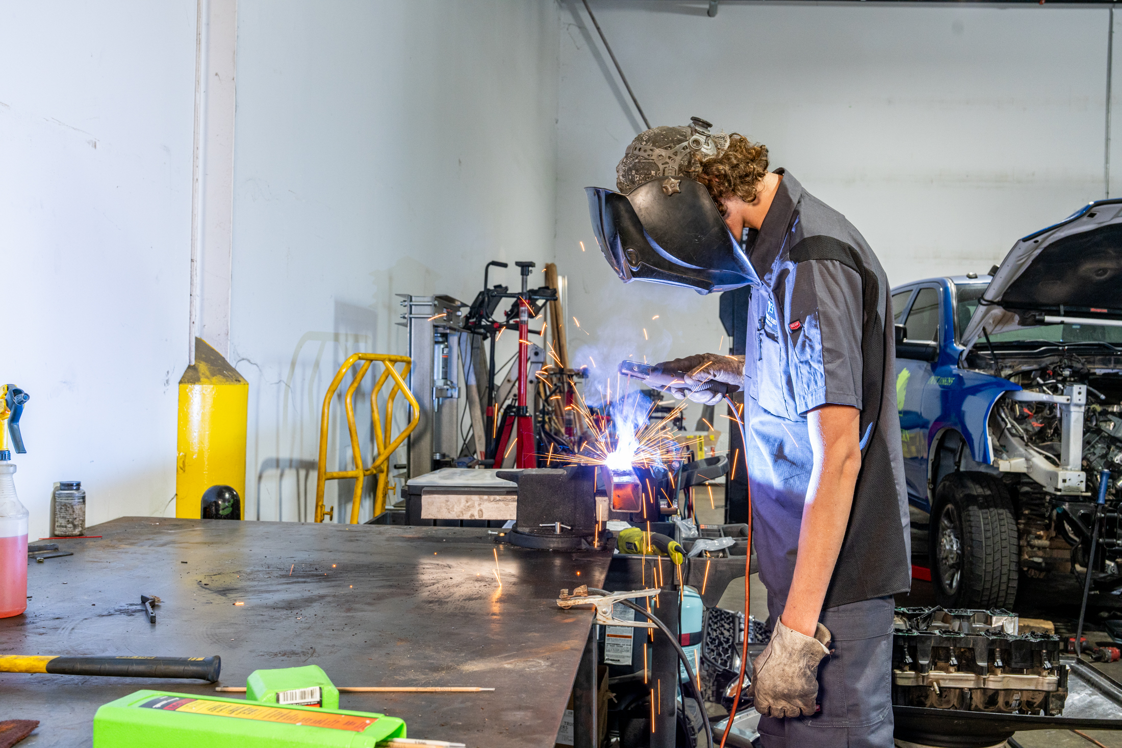 Truck welding and fabrication services