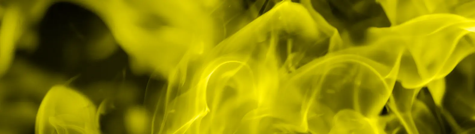 yellow overlay flames
