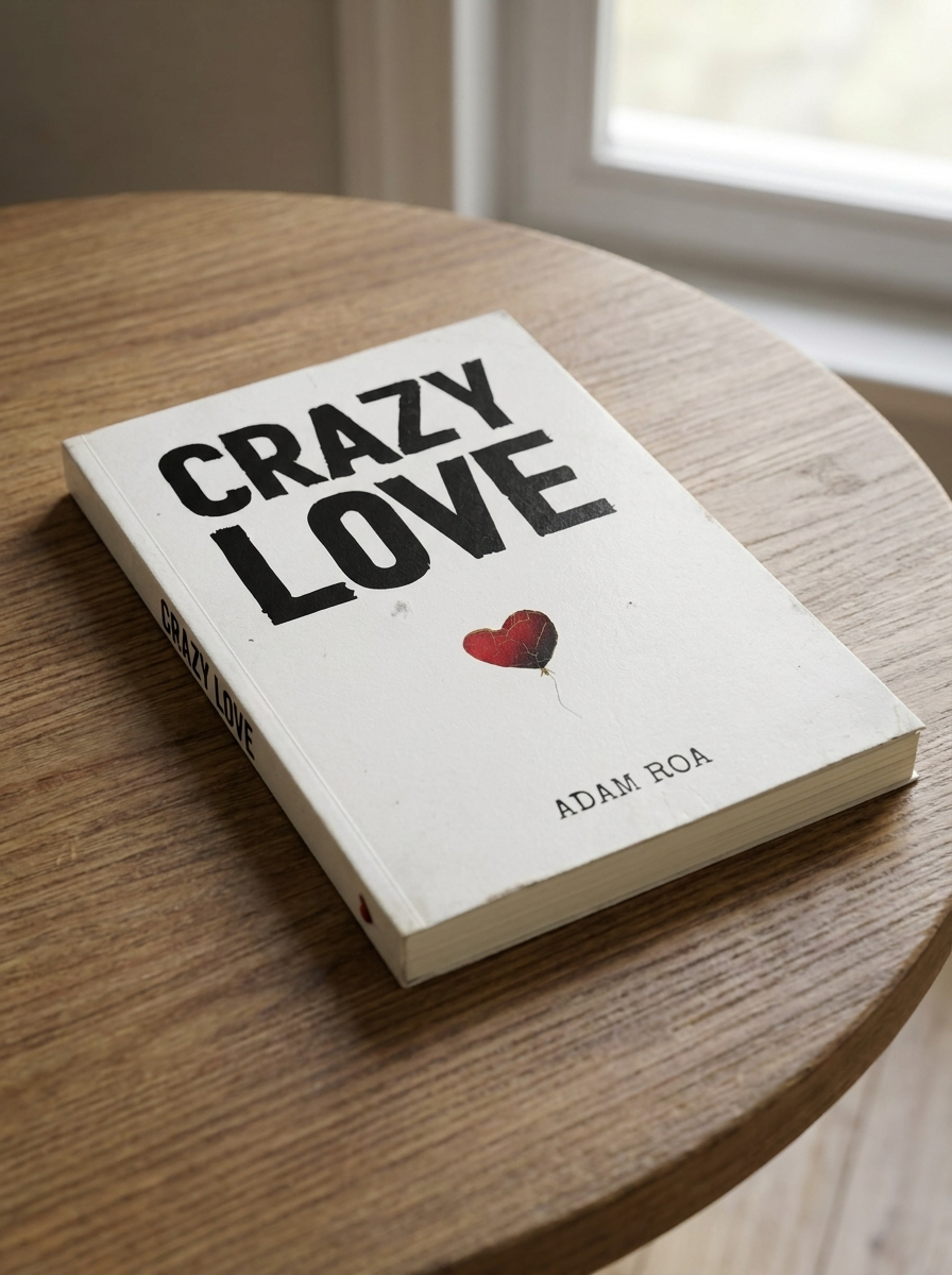 Crazy Love Book Table mockup