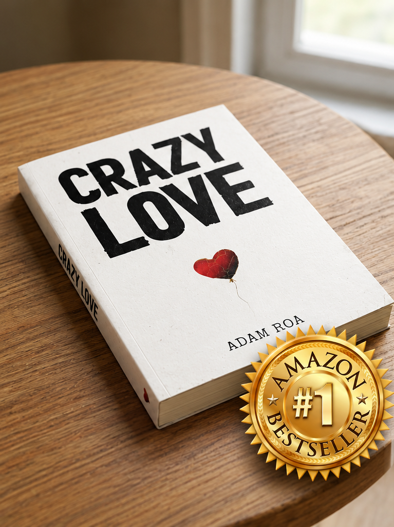 Crazy Love Book Table mockup