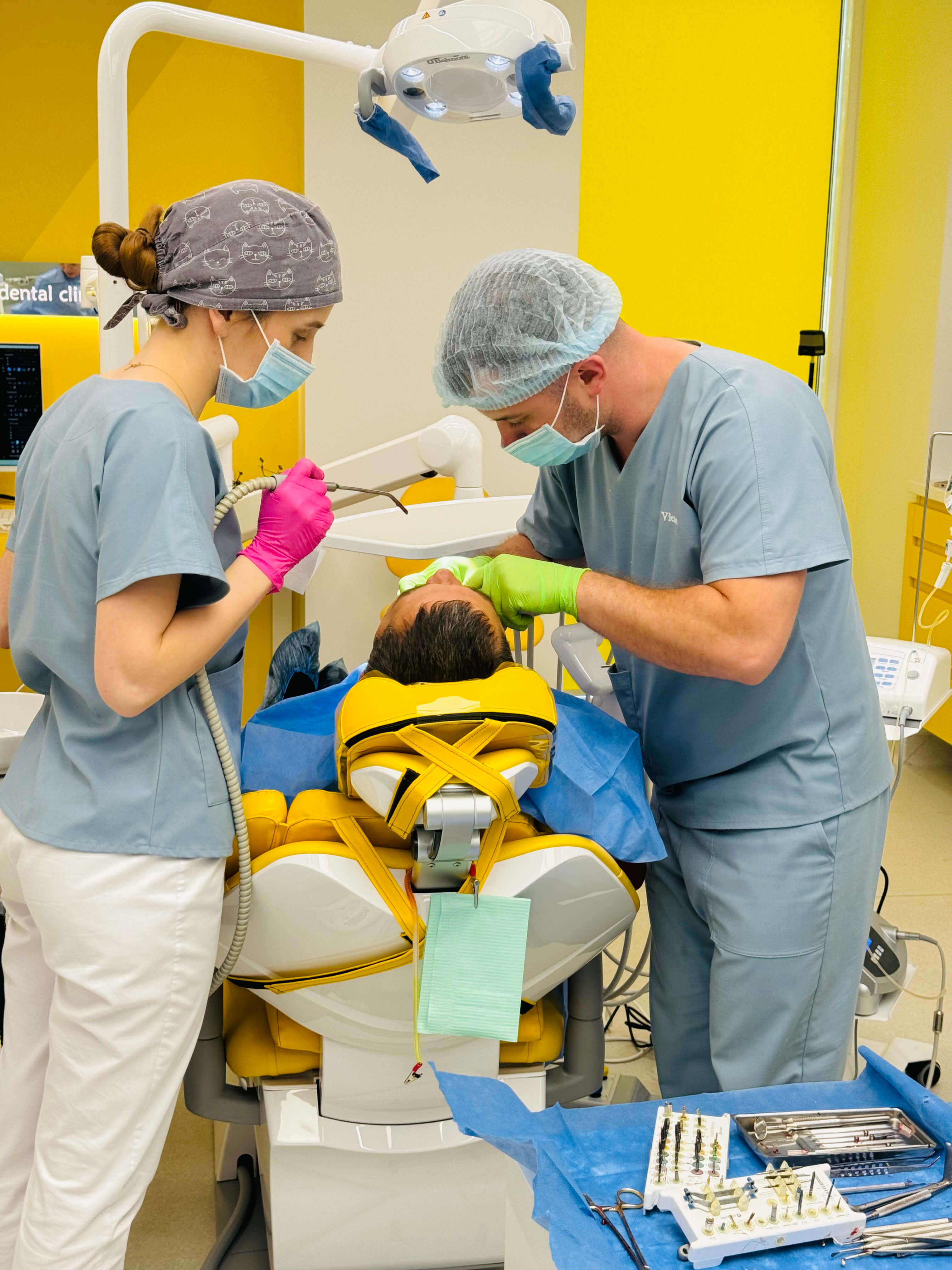 All-on-4 dental implants at a partner clinic in Chișinău