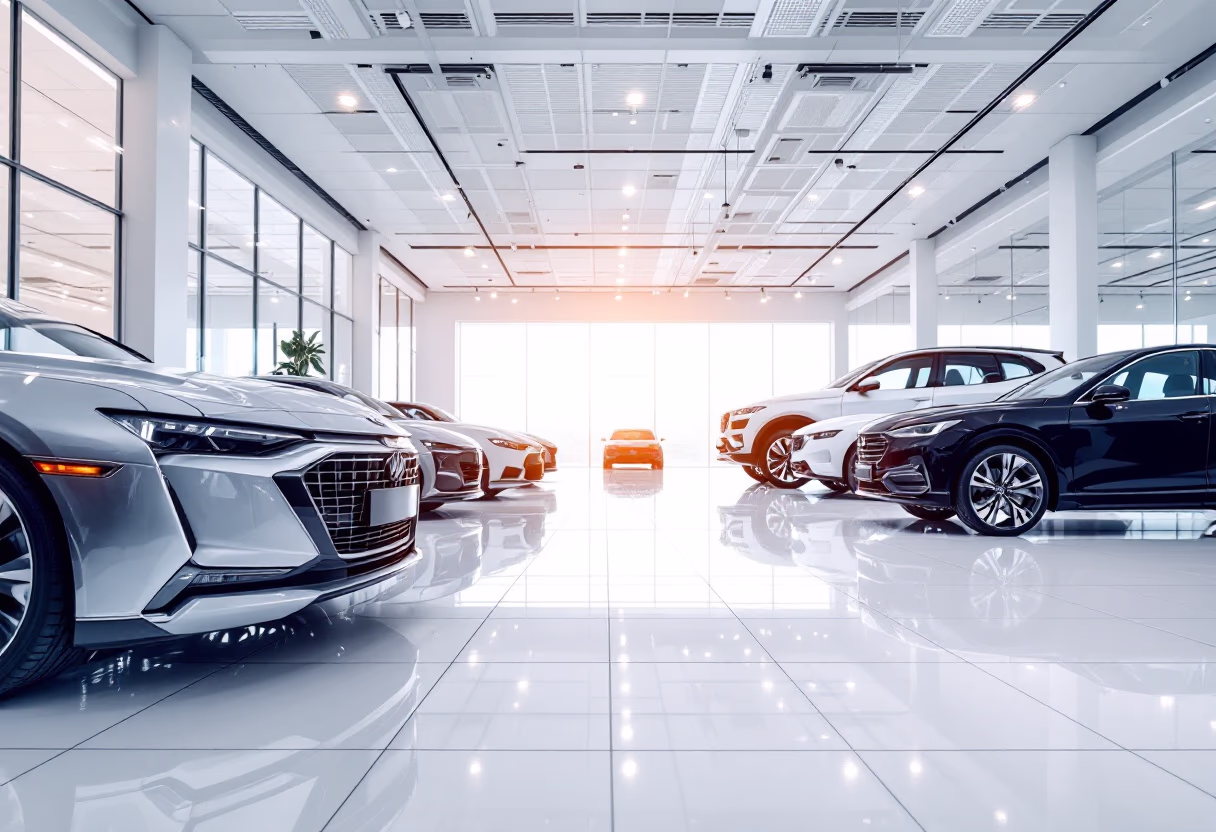 image of interior features (for an auto dealership)