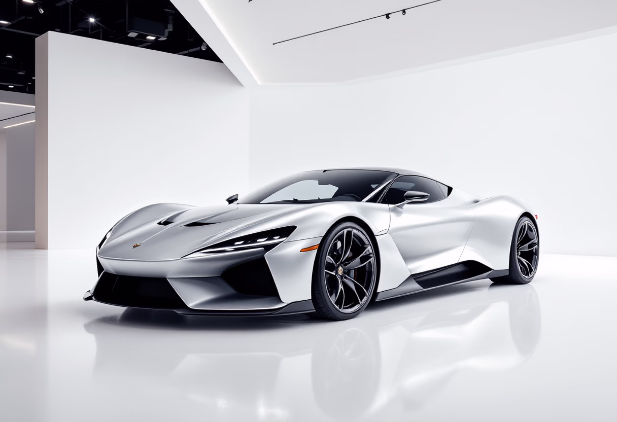 image of vehicles in showroom