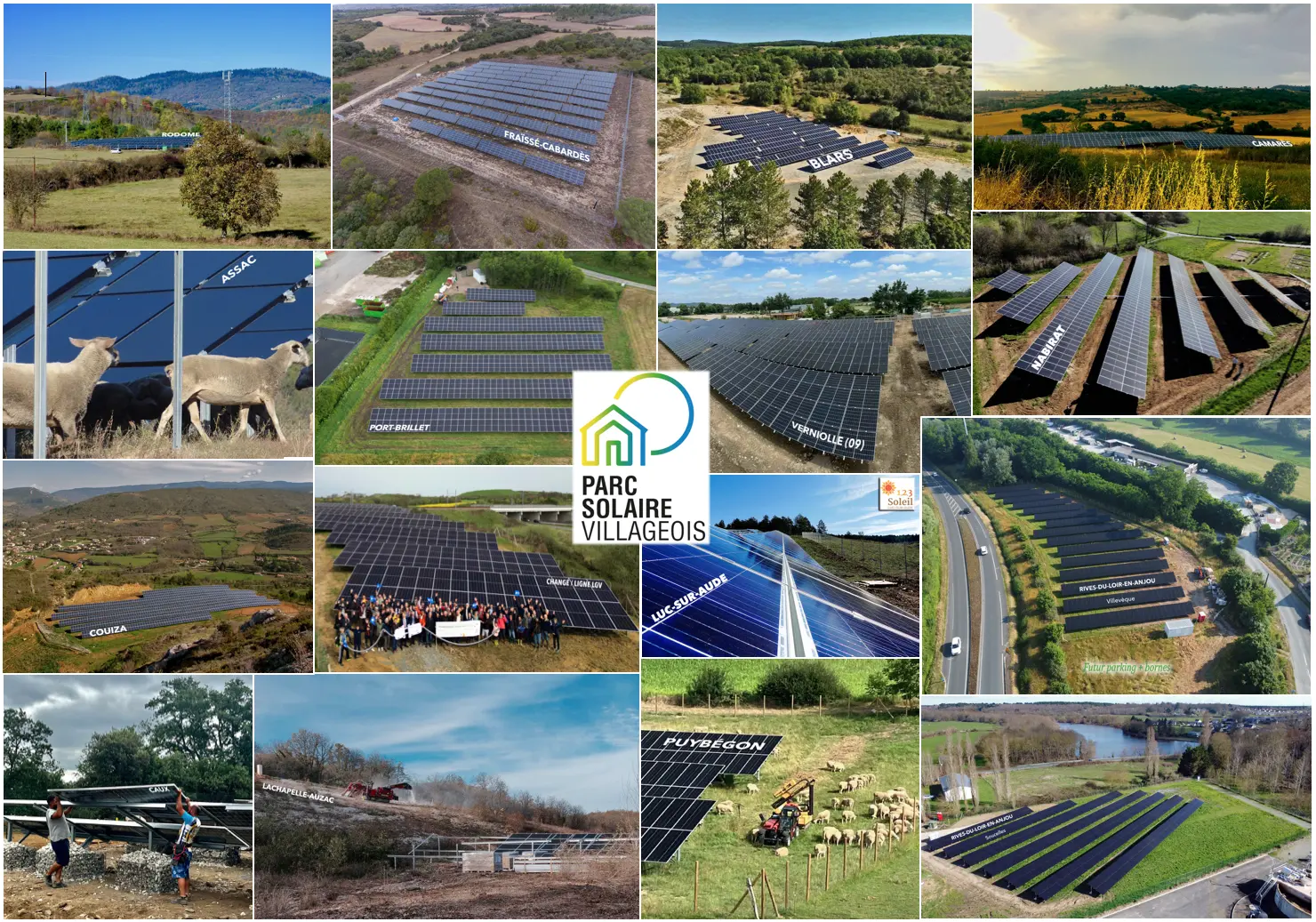 Parc Solaire Villageois - Soleil du Midi