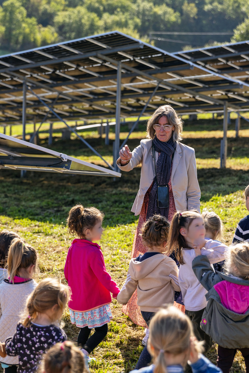 Inauguration du 1er Parc Solaire Villageois de Dordogne