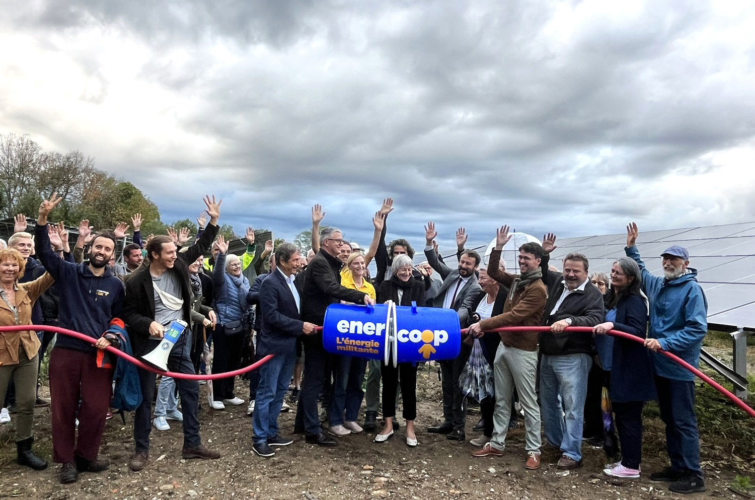 Innauguration du Parc Solaire de Verniolle (09)