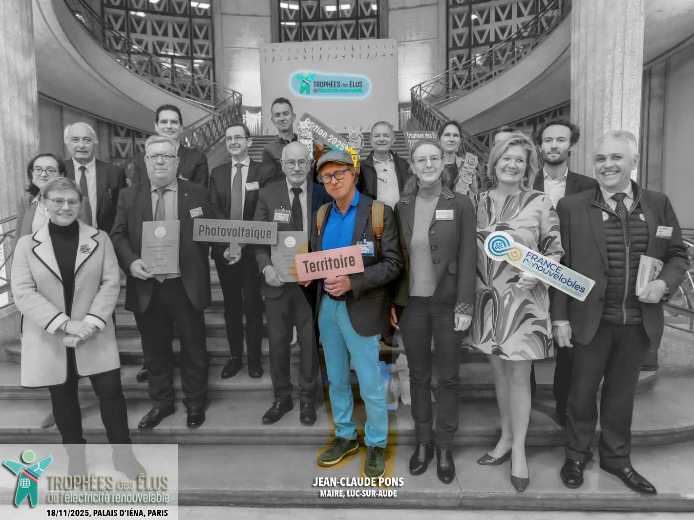 LUC-SUR-AUDE PRIMÉ À PARIS