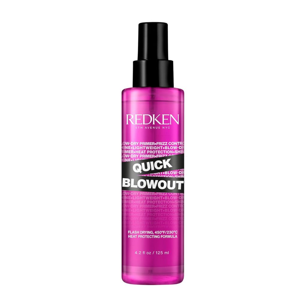 Redken Quick Blowout Spray – Lightweight Heat Protectant & Fast Dry Primer