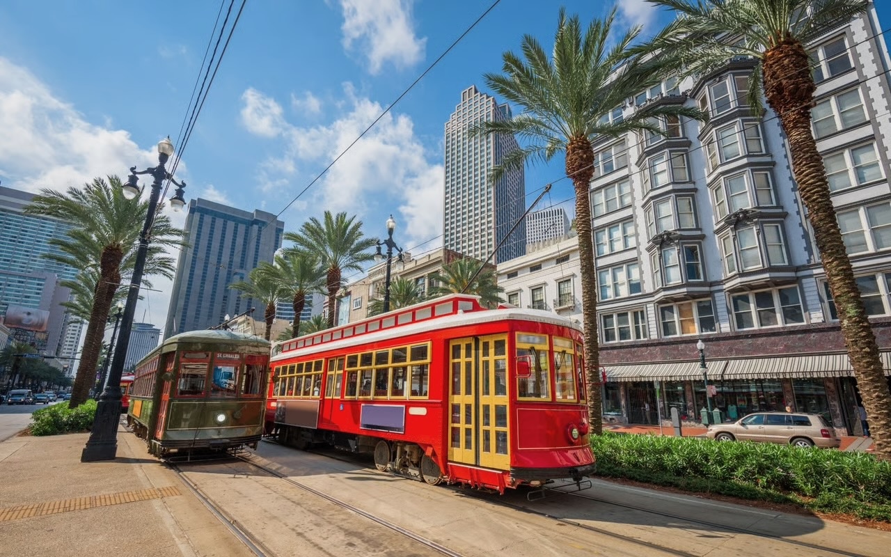 Photo of  Mid City New Orleans Louisiana to represent our ability to work with companies all over the Greater New Orleans Area. Hello Minneaux services include Web Design, Brand Identity, and Strategy and Support.