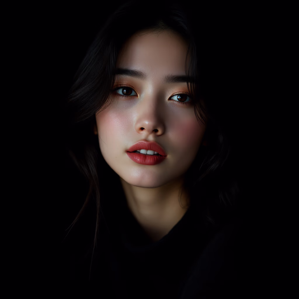 image of customer (for a beauty product) [headshot]