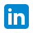 Blue Linkedin Logo