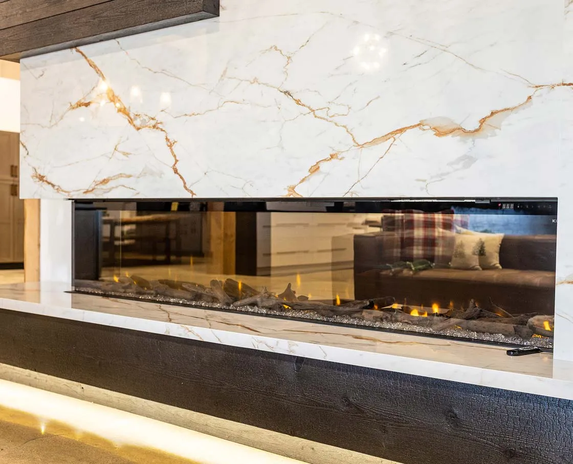 custom fireplace design