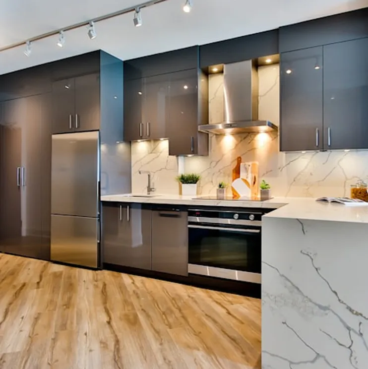 modern sleek kitchen design