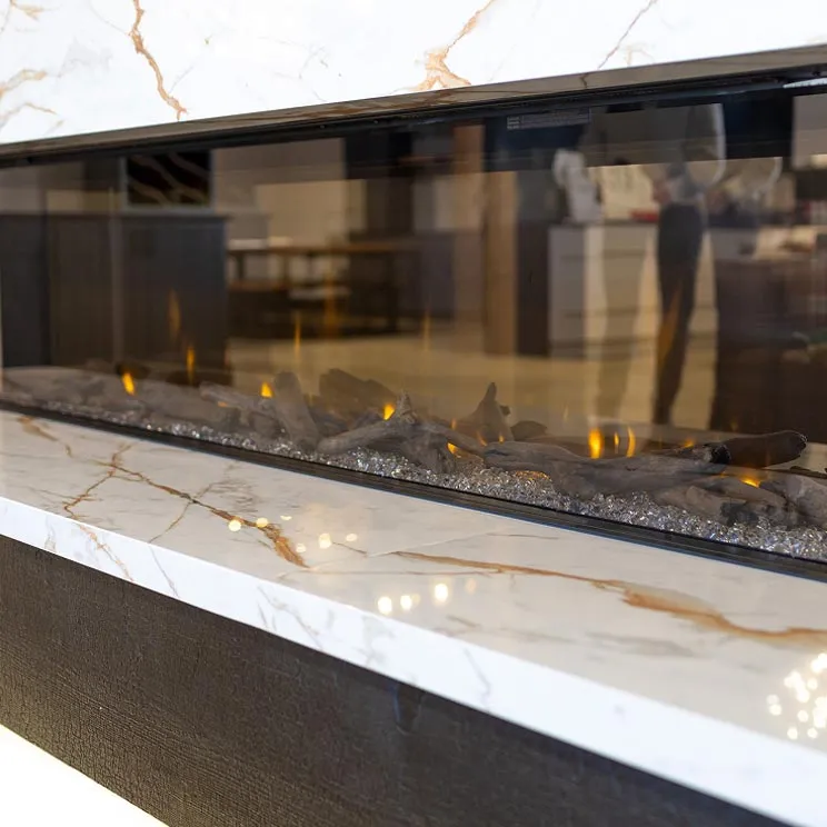 fireplace detail