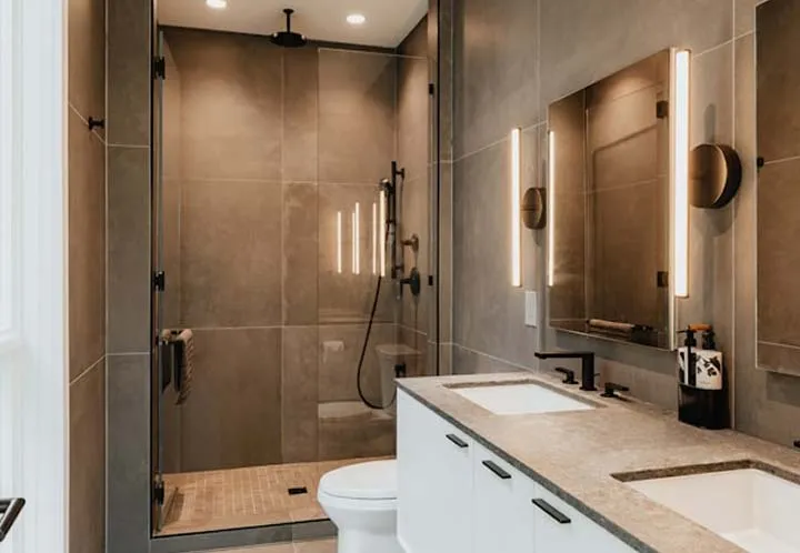 luxury custom bathroom