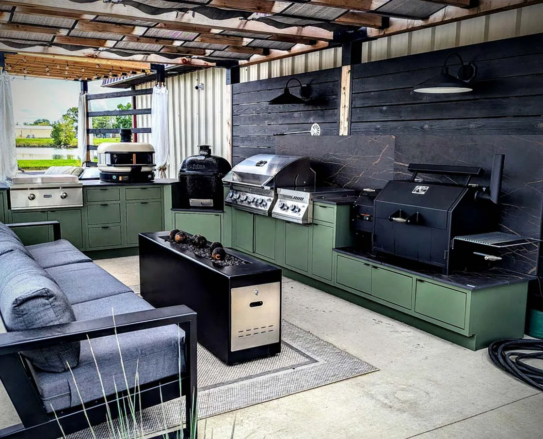 outdoor kitchen design
