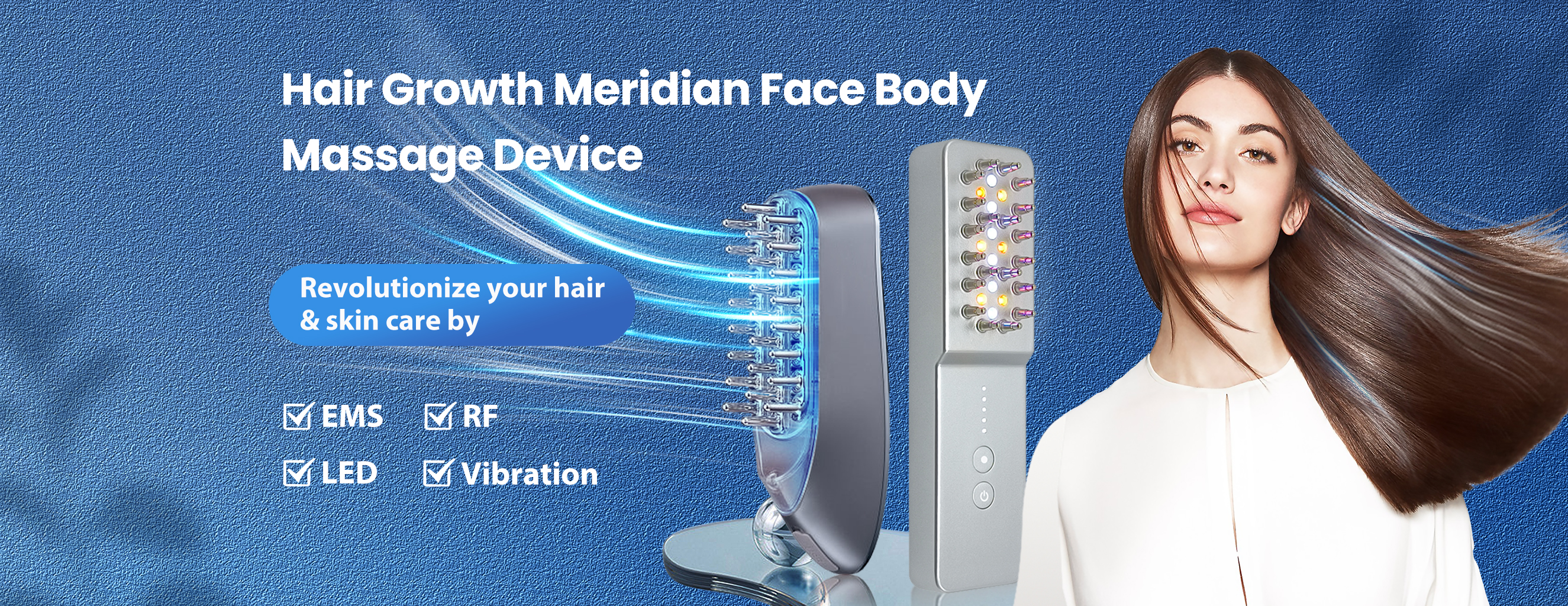 Shop: Meridian hair growth massage comb