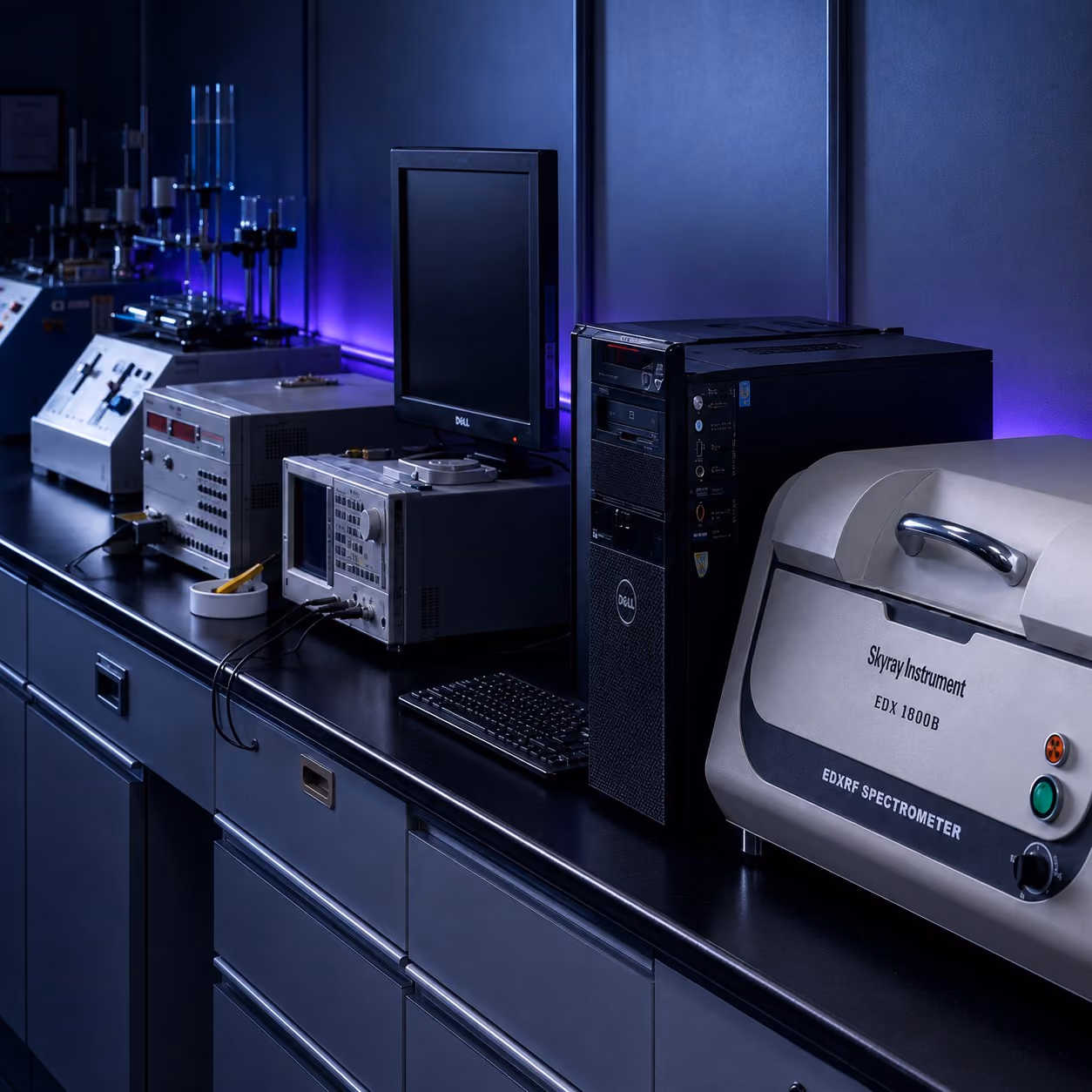 Precision laboratory instruments used for product engineering and validation