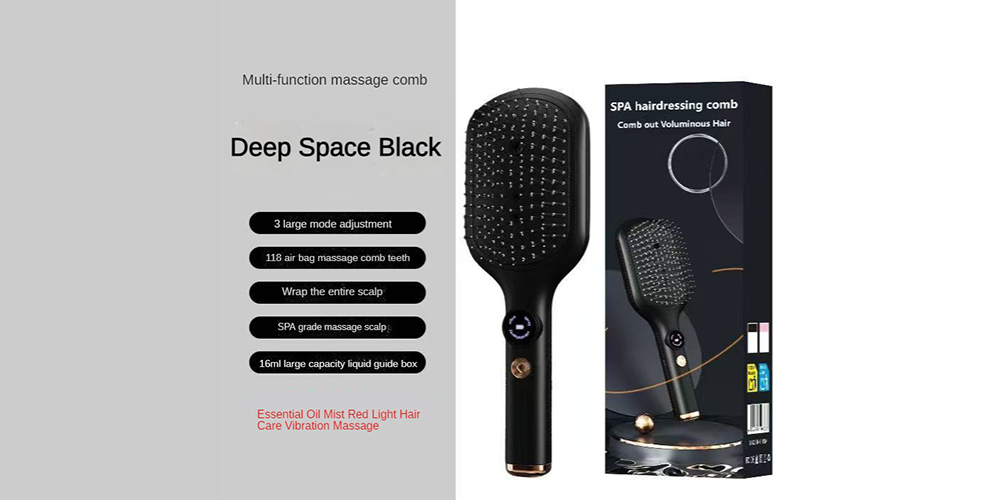 Featured image for: Revolutionizing Beauty: LecSnow's Latest Essential Oil Spray Hair Brush
