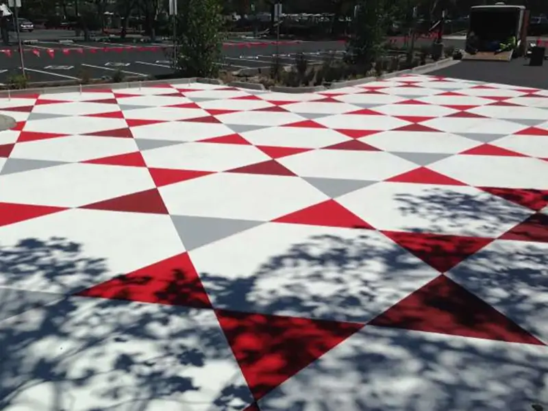 LEEF compliant solar reflective colors used on a project