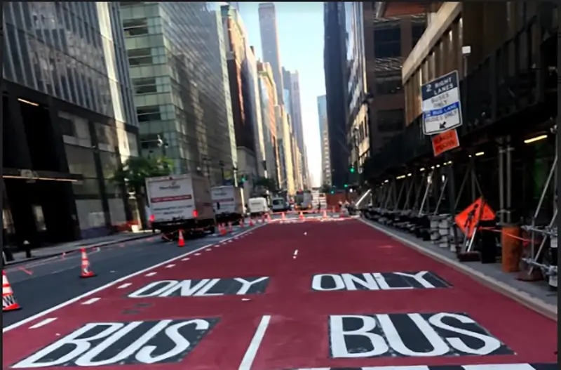 bus only lanes