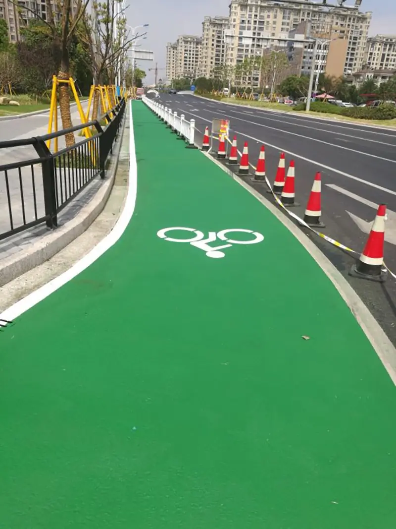 bike lane in China