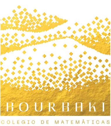 Colegio Bourbaki logo dorado