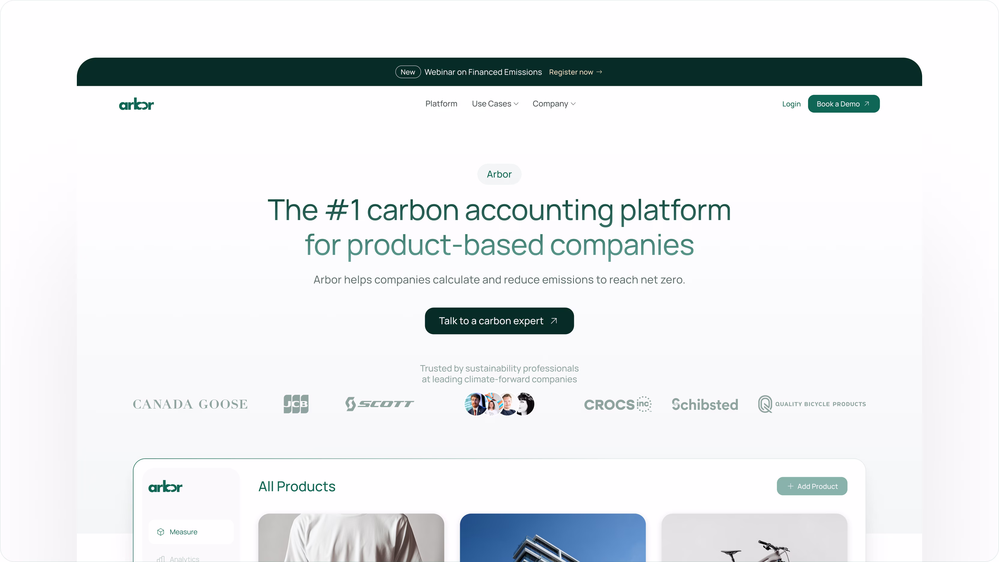 Michael Vereb's customer work, selected work, Arbor