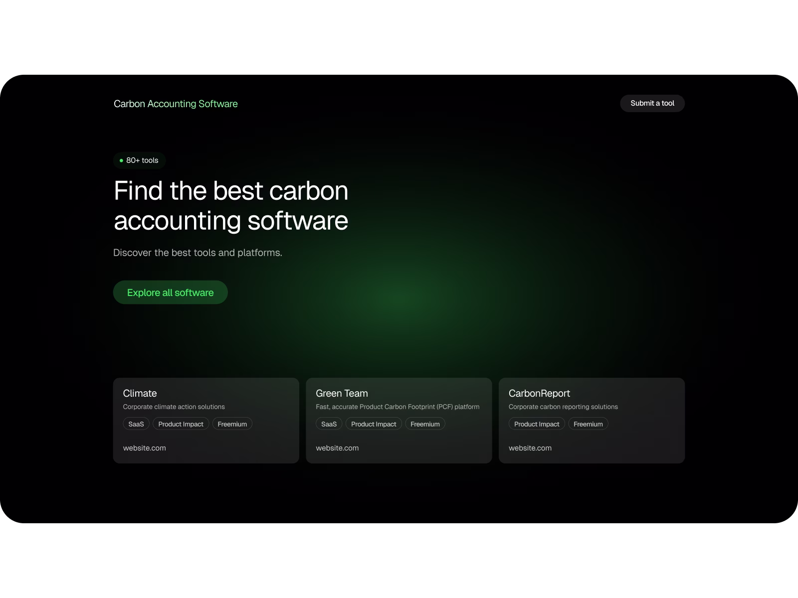 CarbonAccounting.software
