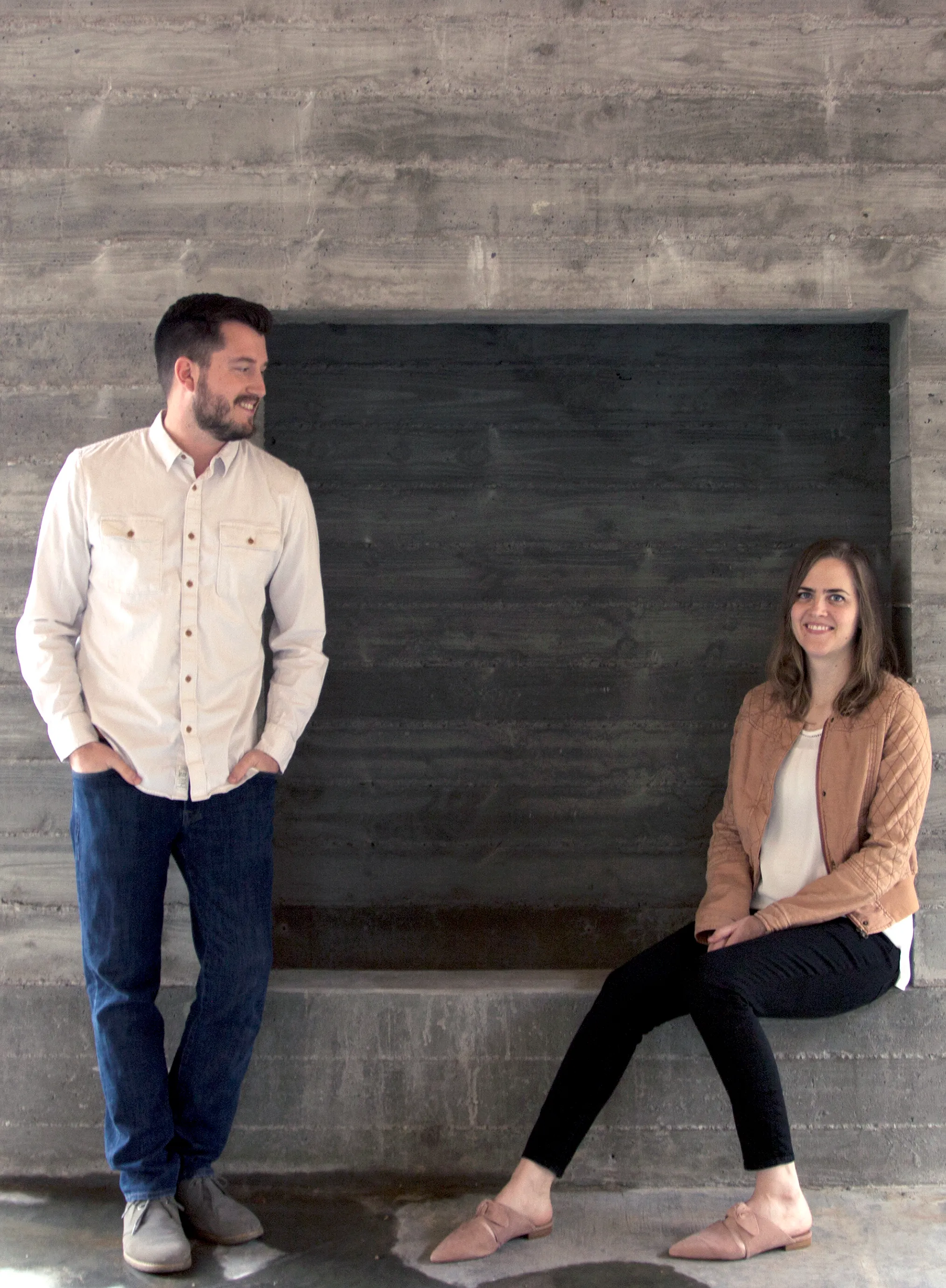 Cavin and Claire Costello, owners of Fox & Kit, short term rentals designed by The Ranch Mine, in Sedona, AZ