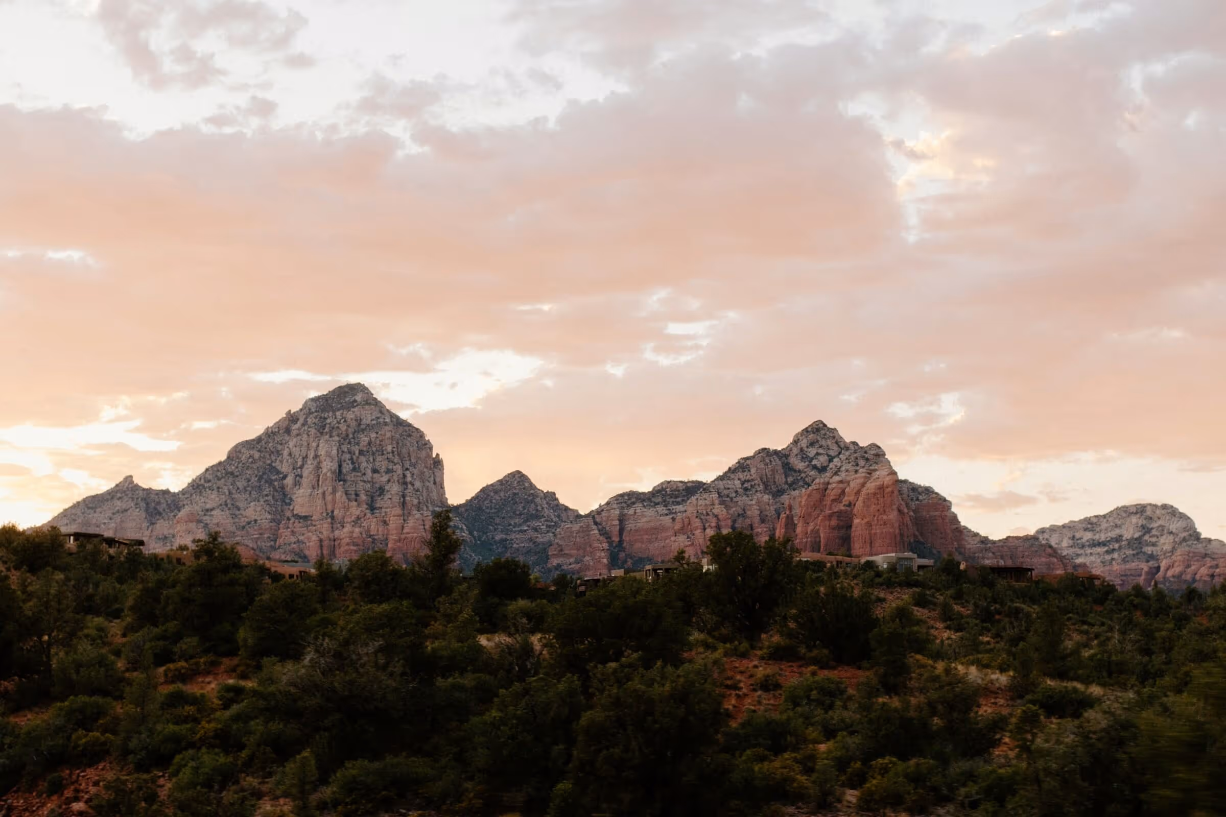 Dusk in Sedona, Arizona