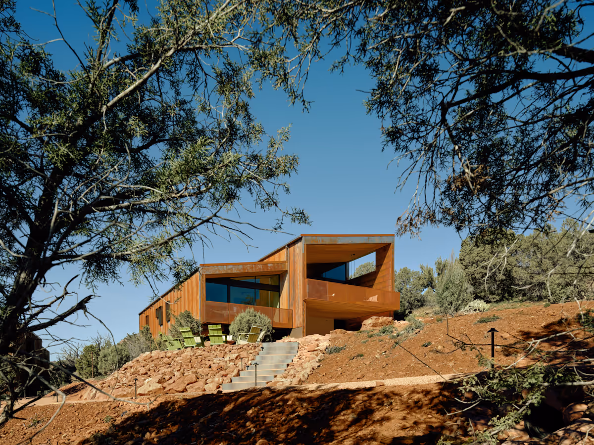 Fox a modern desert rental home in Sedona