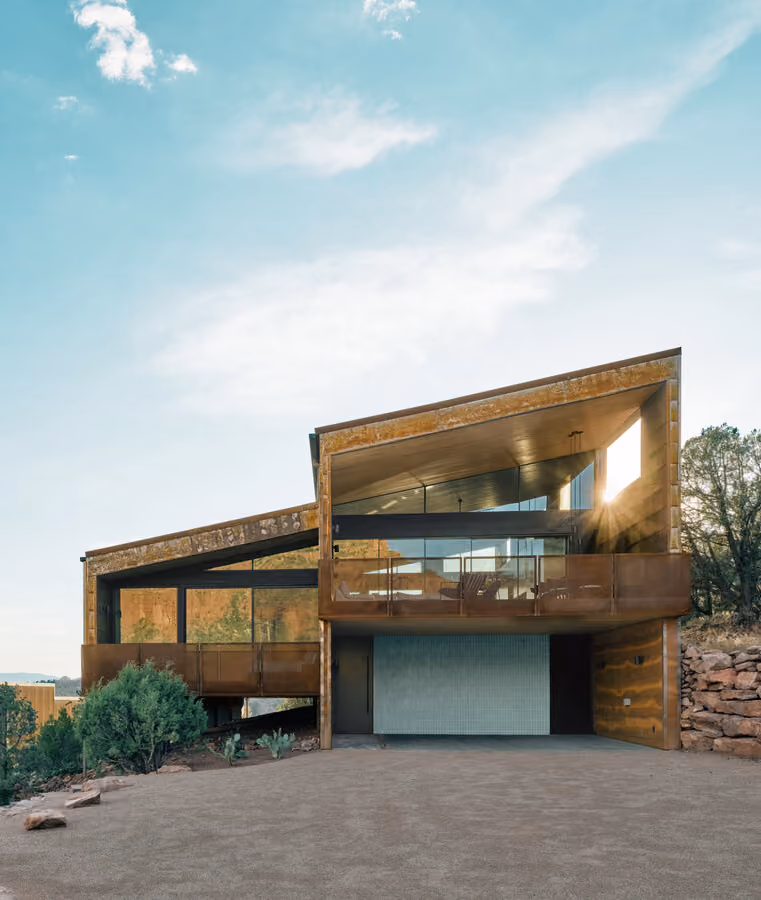 Fox a modern desert rental home in Sedona