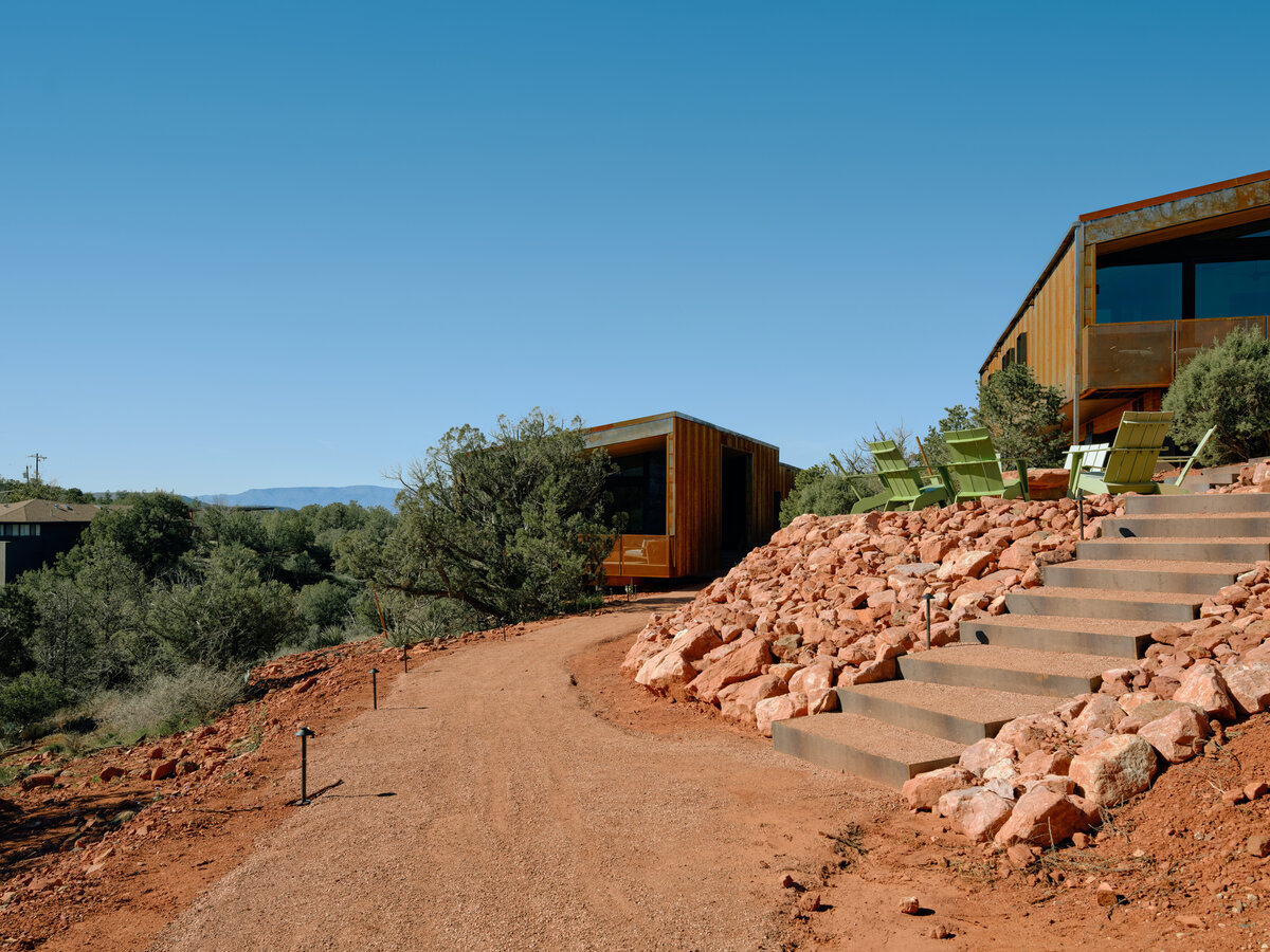 Kit a modern desert rental home in Sedona
