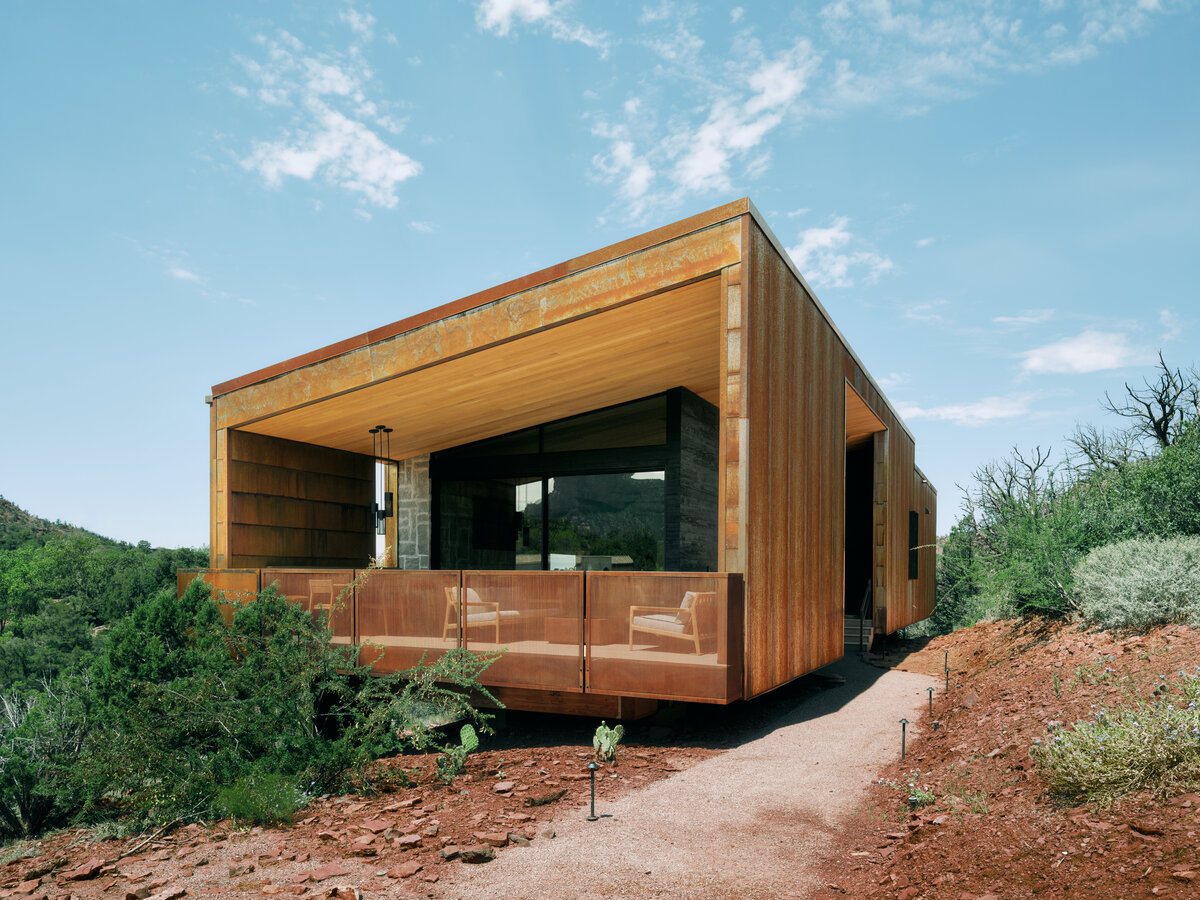 Kit a modern rental home in Sedona