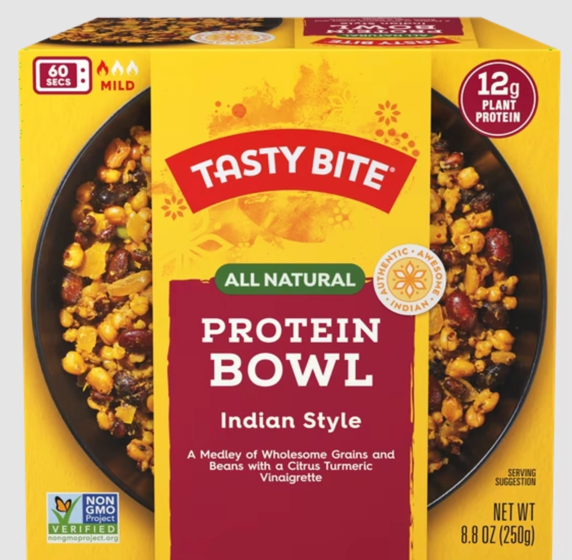 Tasty Bite Plant-Based Protein Bowls