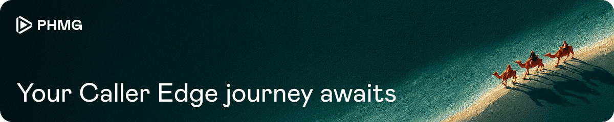 Your Caller Edge journey awaits