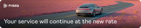 Your service will continue at the new rate