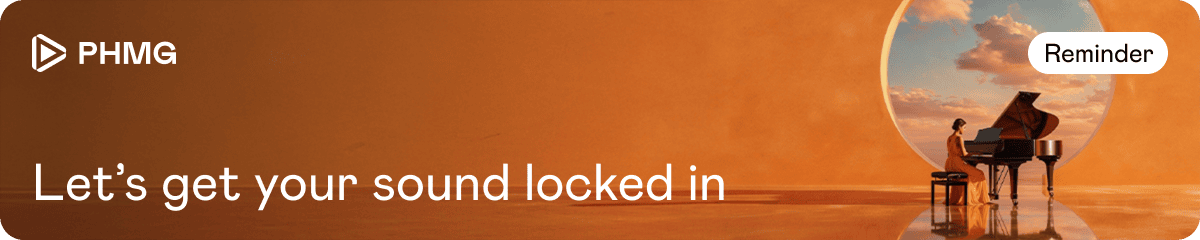 Let’s get your sound locked in