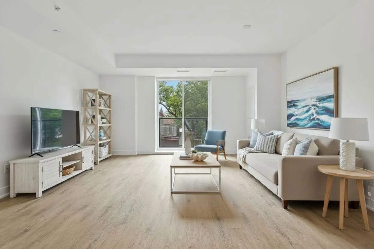 HomeDesigns AI - Modern Coastal Livingroom