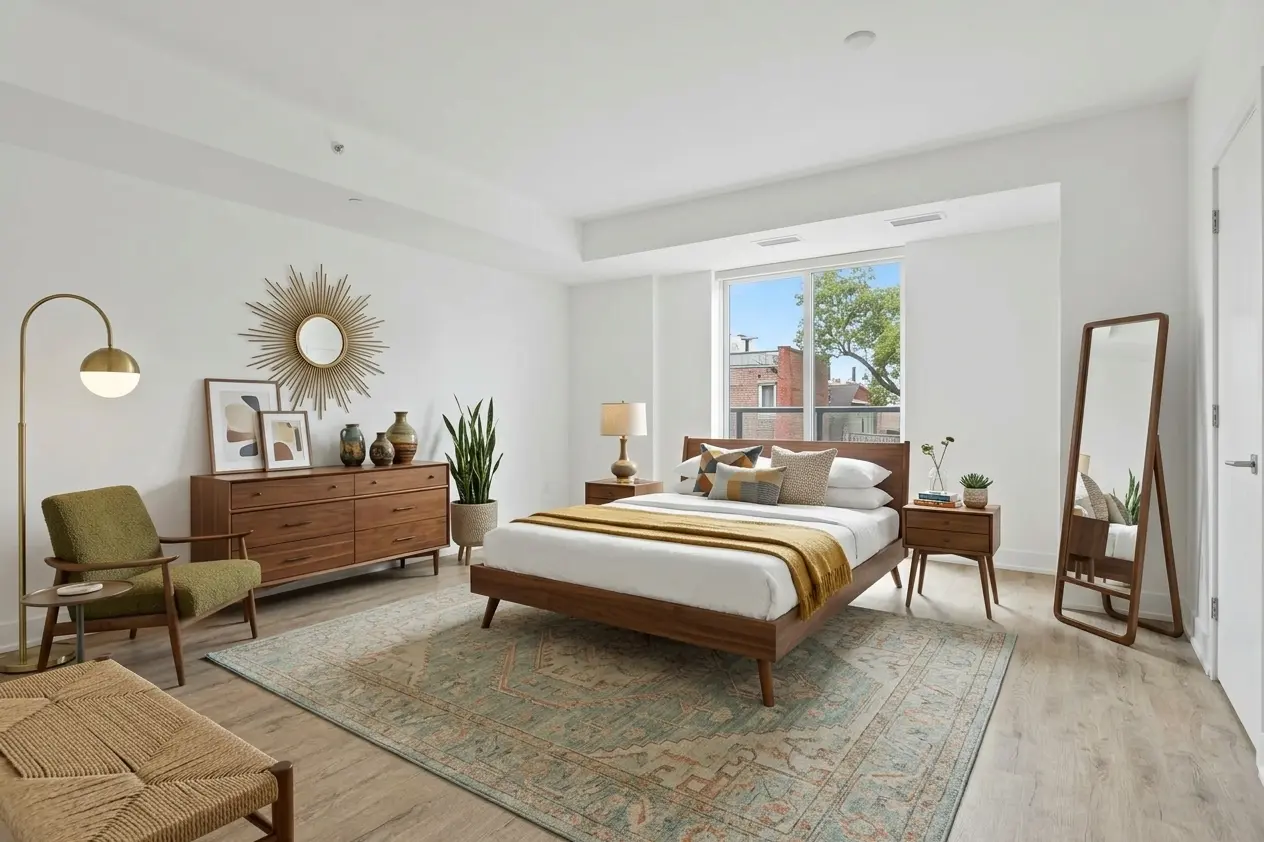 Collov AI - Mid-Century Modern Bedroom