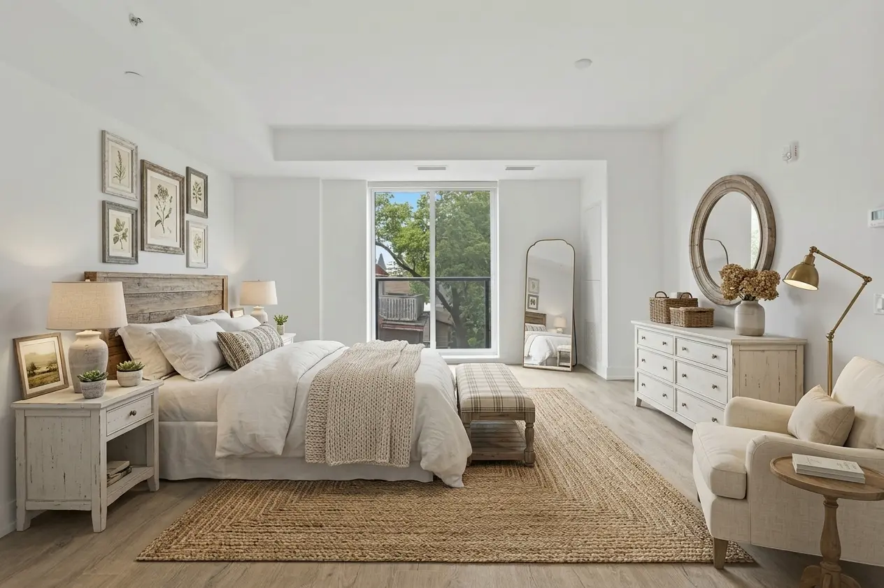 Collov AI - Modern Farmhouse Bedroom