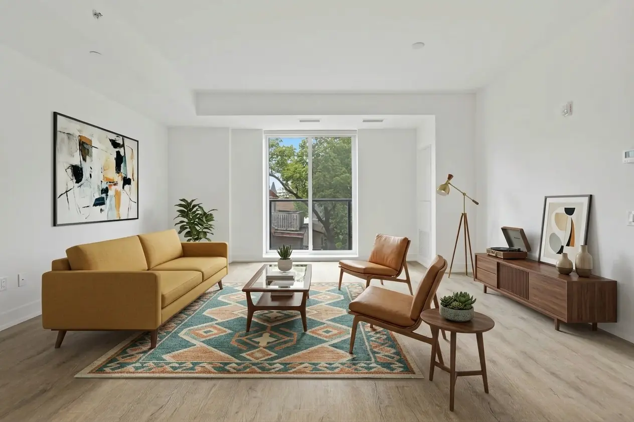 Collov AI - Mid-Century Modern Livingroom