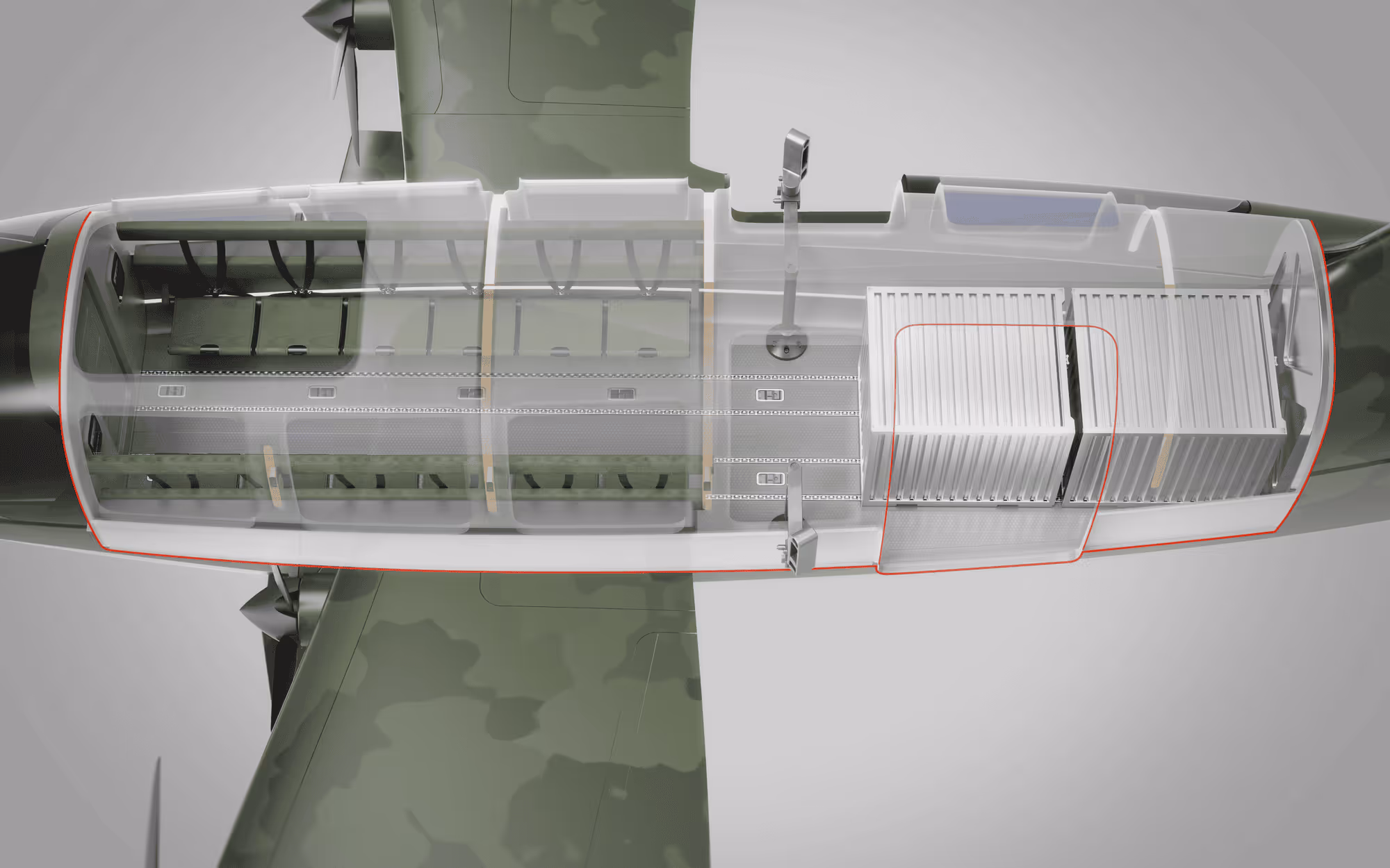 render showing cargo inside of viceroy