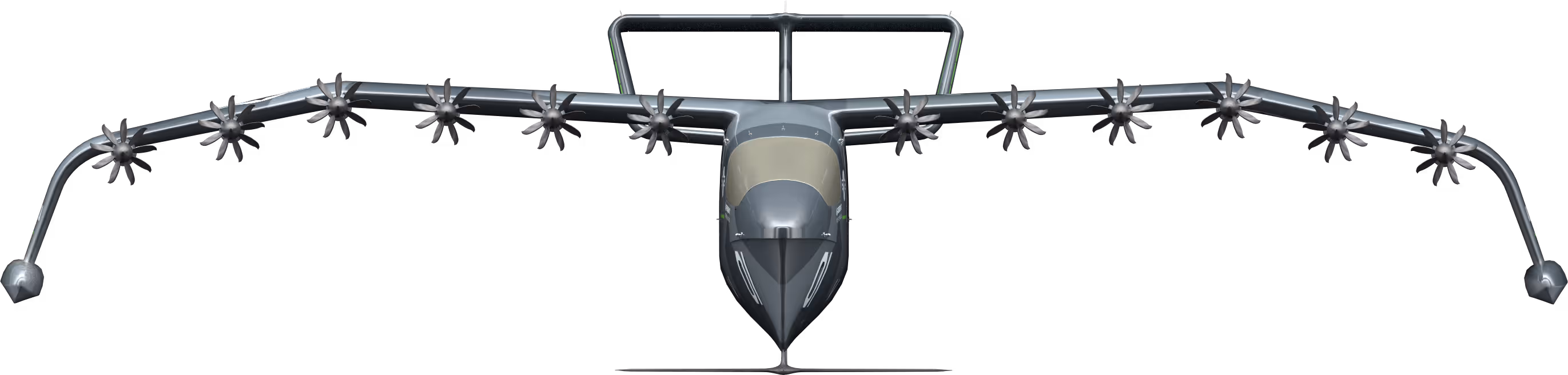 crewed viceroy front view render